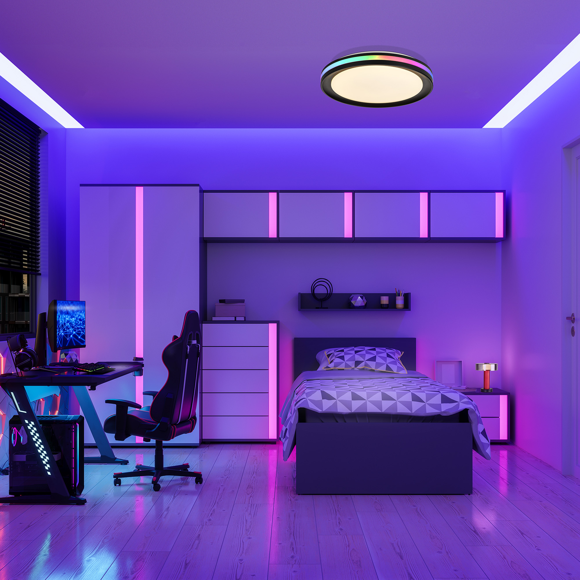 Gamer Ceiling Lights Mantra Flush Fittings